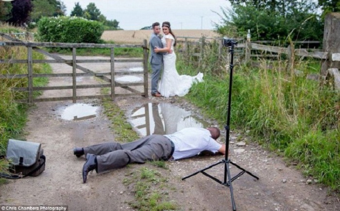Вот как создаются идеальные свадебные фотоснимки. К такому жизнь меня не готовила!