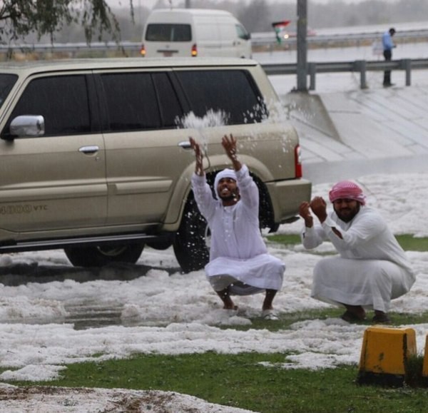 19 невероятных снимков, которые возможны только в Дубае