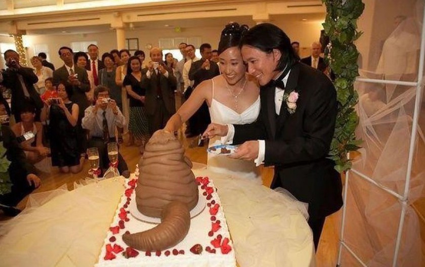 Ааа, это просто самые ужасные торты в истории человечества! Это еще и свадебные торты!