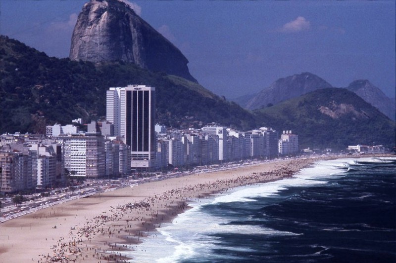 Пляж, лето, Бразилия фото прошлого