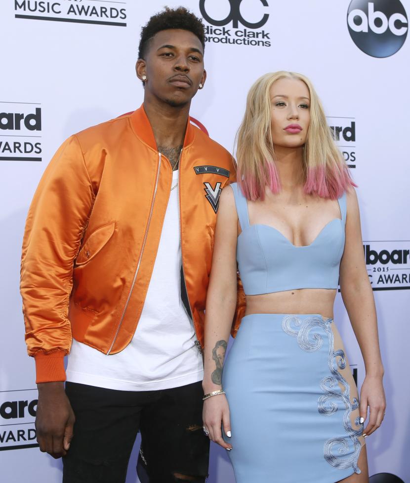 Rapper Iggy Azalea and NBA player Nick Young split in June. REUTERS/L.E. Baskow