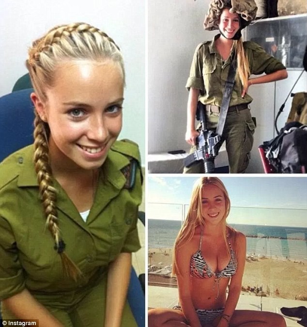 А это израильская армия, армия потрясающих красоток!