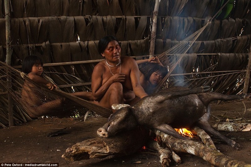 Это амазонское племя до сих пор живет в каменном веке!