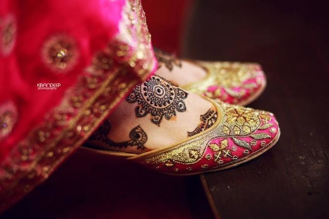 Эти свадебные татуировки индийских девушек - настоящие произведения искусства!