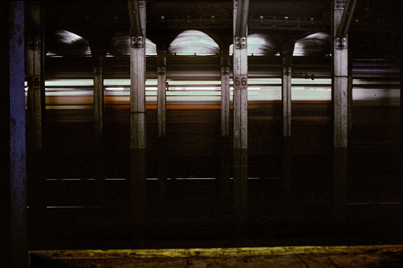 Редкие снимки криминальной нью-йоркской подземки