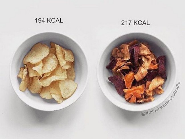 12 фото, которые доказывают, что "здоровая еда" не значит "мало калорий"