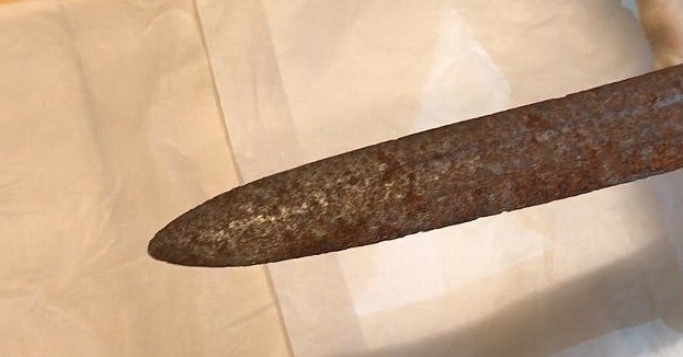 Норвежский охотник нашел старинный меч викингов
