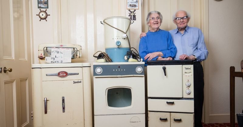 Супружеская пара Сидни и Рэйчел Сондерс выставила на продажу бытовую технику 1950-х годов