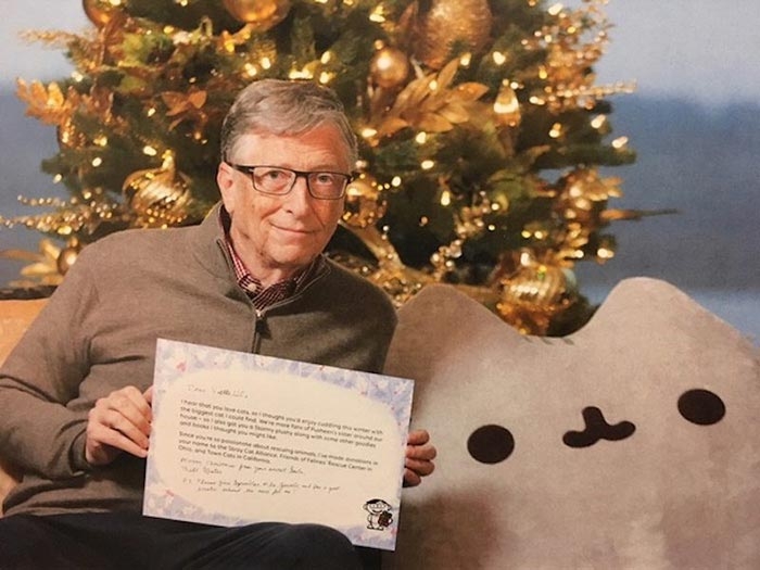 Билл Гейтс в очередной раз стал секретным Сантой для пользователя сайта Reddit
