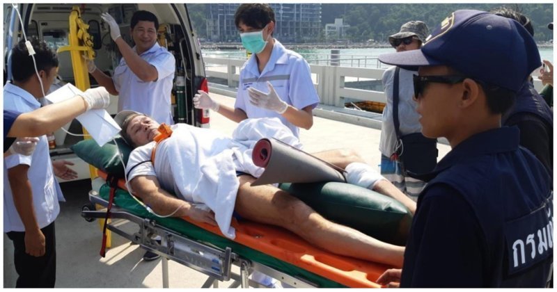 Россиянин получил стрелу в ногу на отдыхе в Таиланде