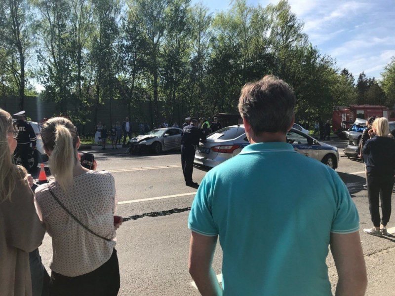 Пьяная автоледи протаранила пять машин под Москвой: пострадал ребенок