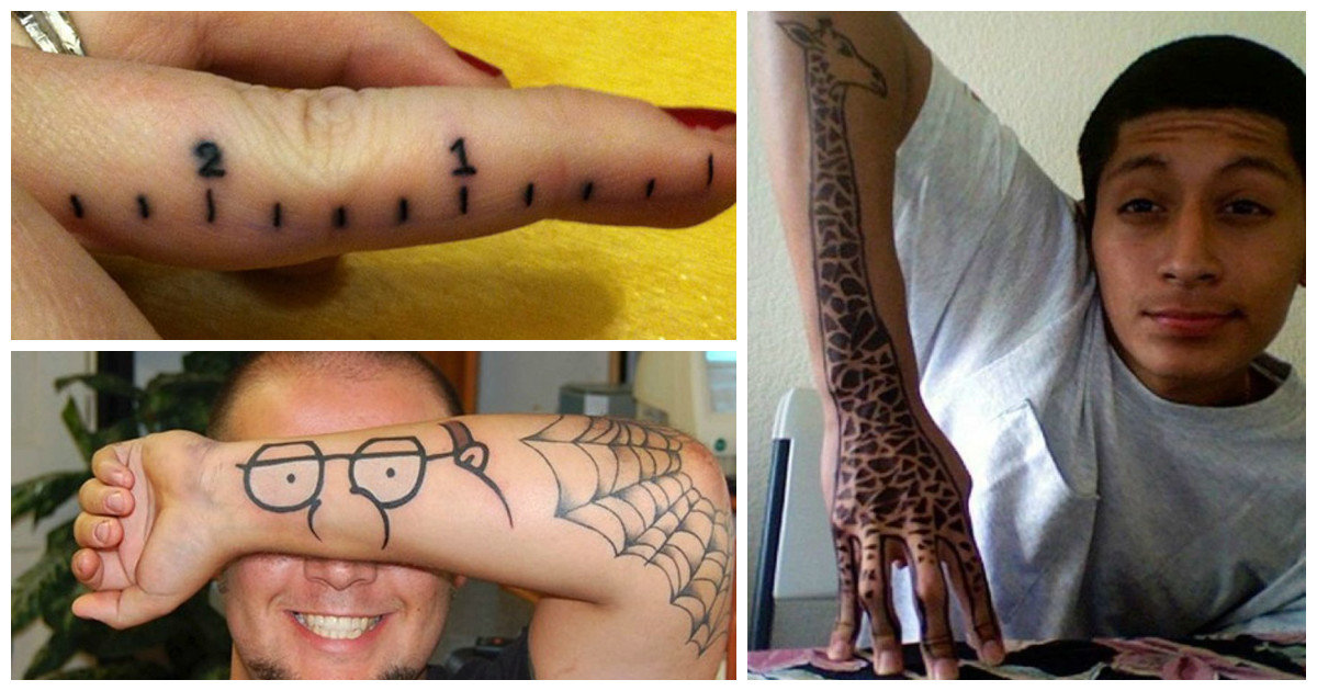 Самые бредовые Татуировки на руках