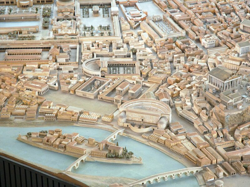 Масштабная реконструкция древнего Рима занявшая 36 лет