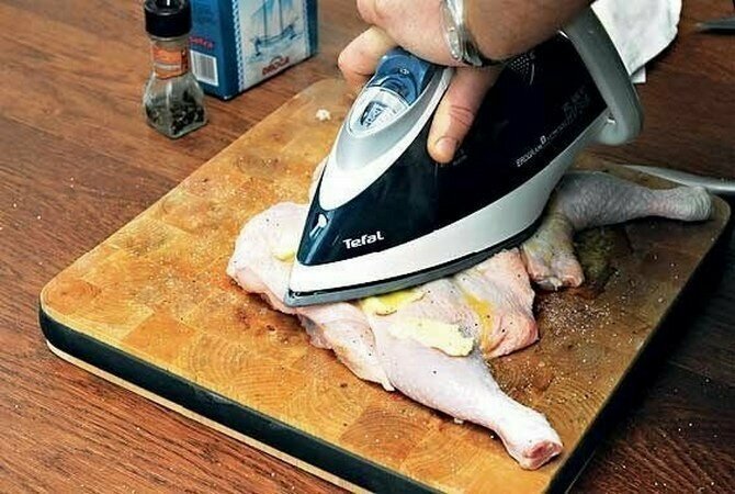 Как приготовить цыплёнка, если отключили газ