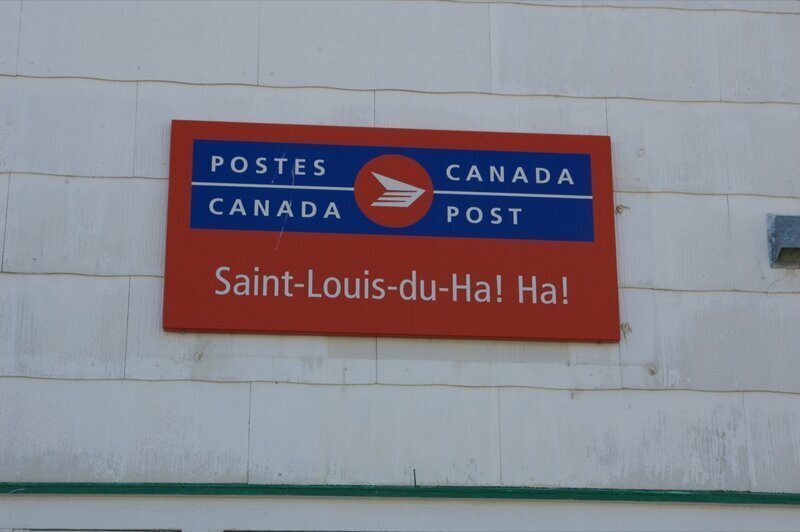 Город Сен-Луи-дю-Ха! Ха! является единственным на Земле с двумя восклицательными знаками в названии