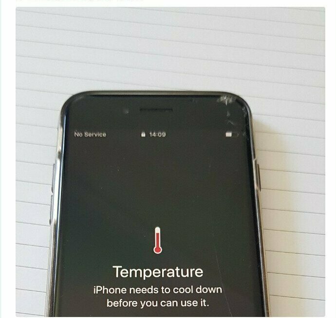 "Даже айфону жарко!"