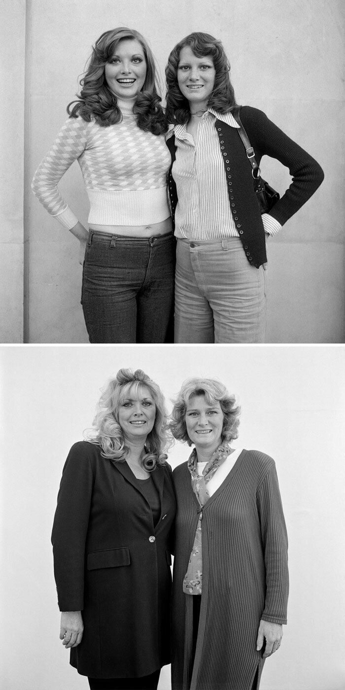 Линн и Стелла Брашер, 1974 и 1999