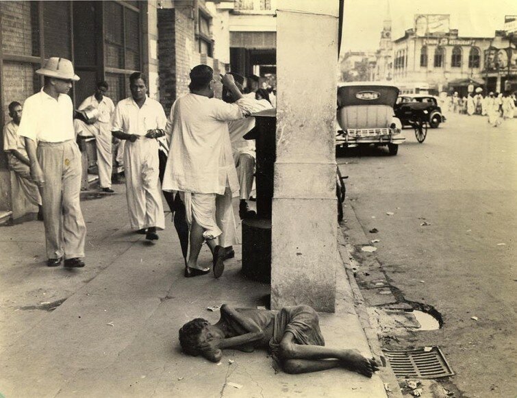 Калькутта, Индия, 1940-е