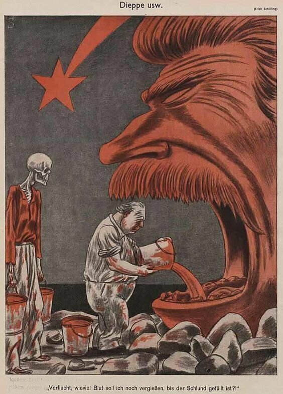 Сталина ненавидели и боялись более всего - он был олицетворением коммунистического ужаса