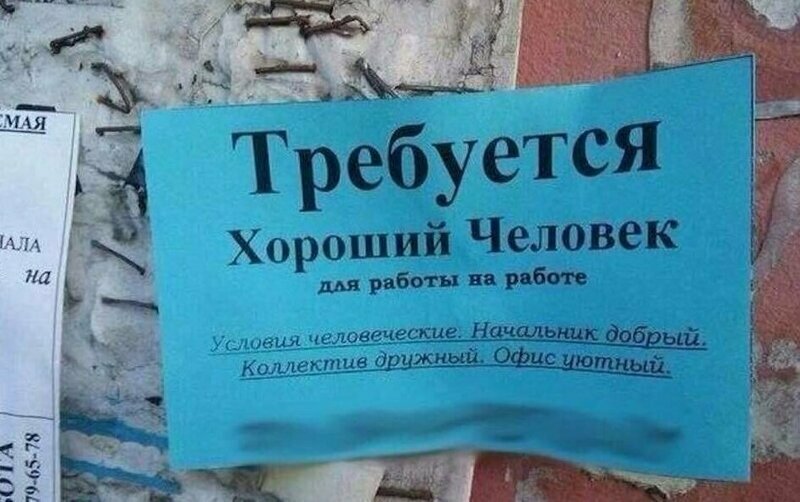 Хороший человек - это не профессия? Шах и мат!