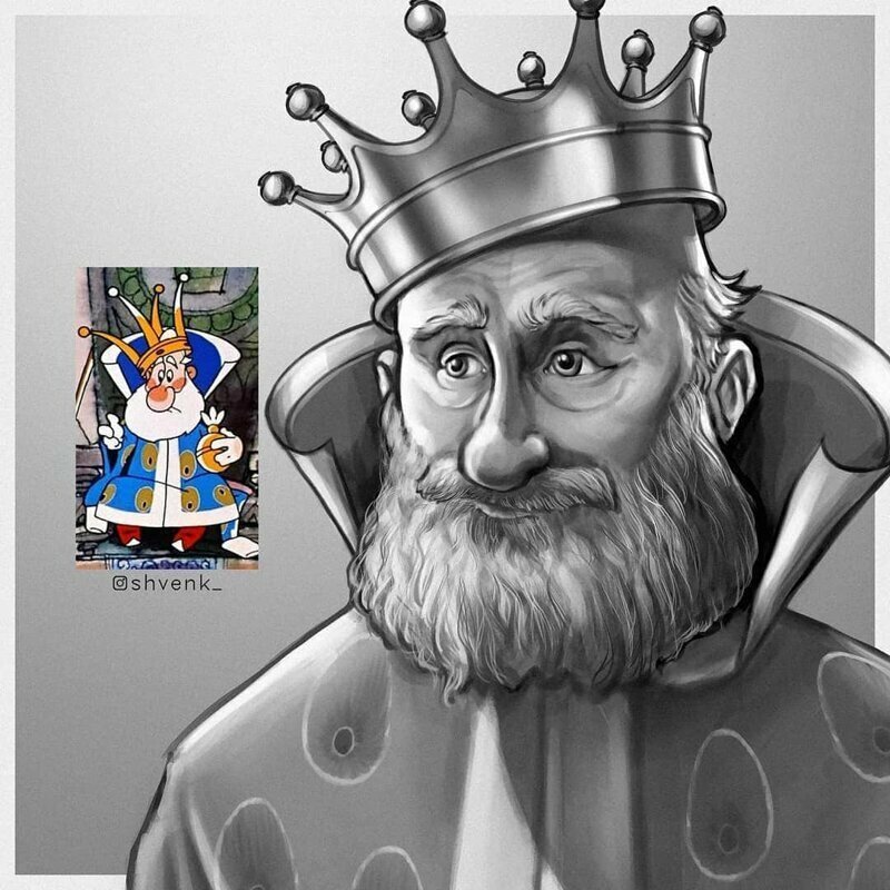 Царь из «Вовки в Тридевятом царстве»