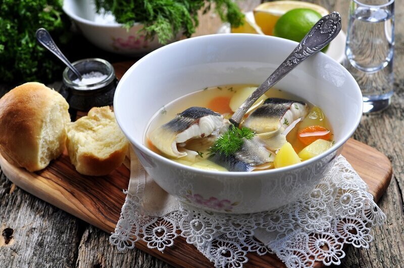 Russian fish soup