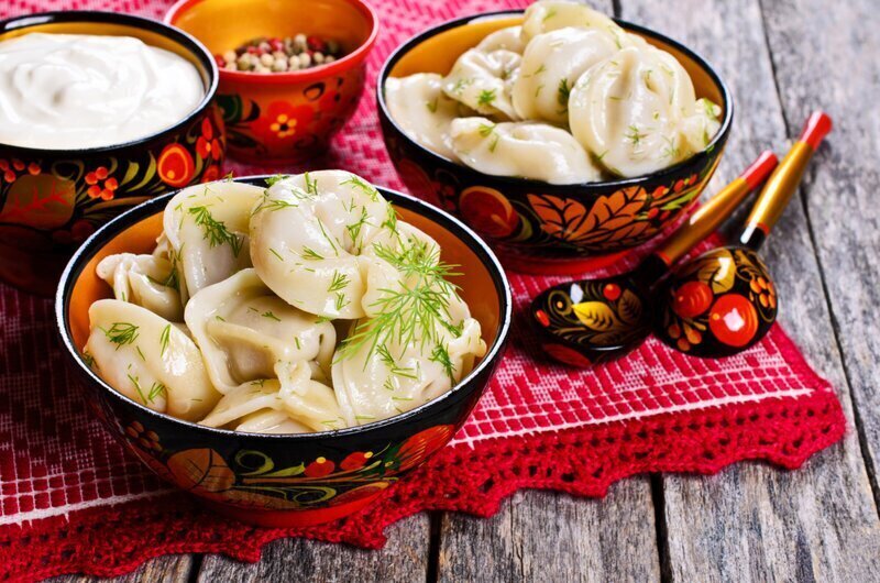 Russian dumplings