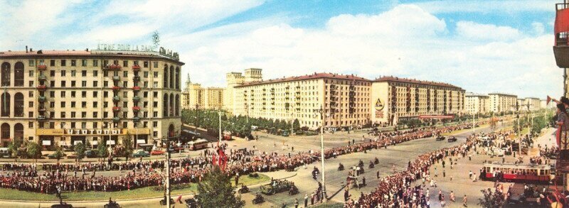 Встреча космонавтов, 1962 или 1963 год, Москва, СССР