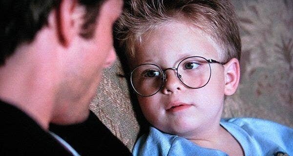 5-летний Джонатан Липники в роли Рея в фильме "Джерри Магуайер", 1996