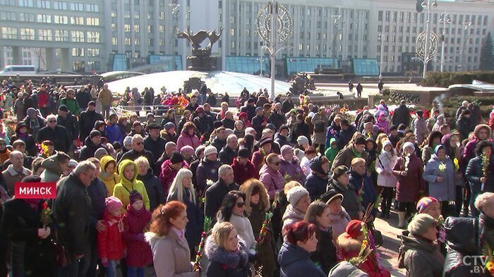 Минск, вербное воскресенье