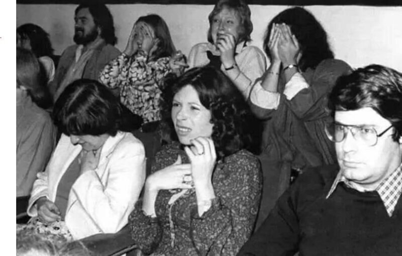 Реакция зрителей на появление мерзопакостного грудолома в фильме Ридли Скотта "Чужой", 1979. Тестовый просмотр.
