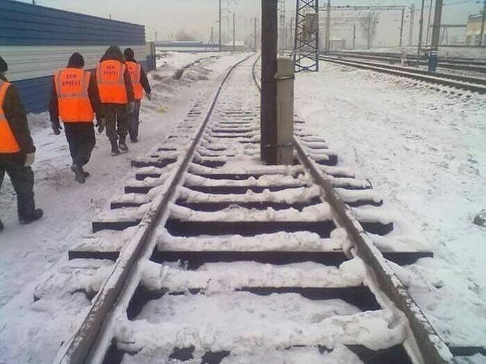 Поезд, которому здесь не место