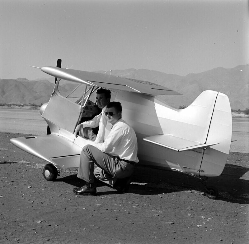 Самый маленький самолёт в мире. США, 1952 г.
