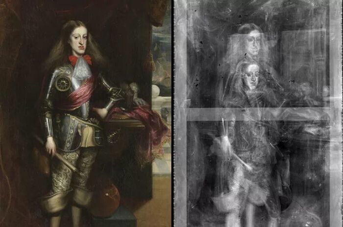 В портрете испанского короля Карла II нашёлся секретик