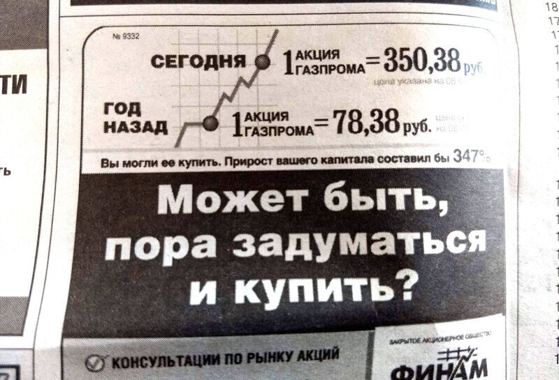 А вы помните цены далекого 2006 года?