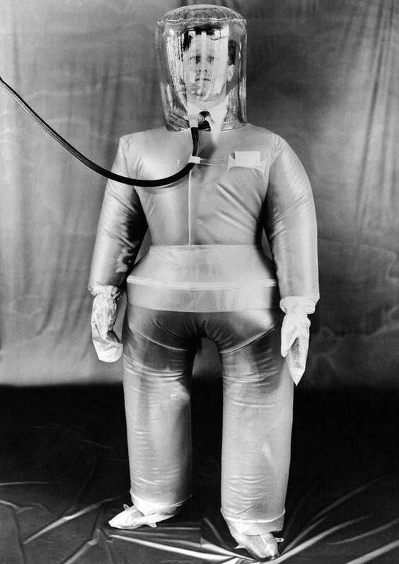 Защитный костюм для работников атомной промышленности, Великобритания, 1954 год