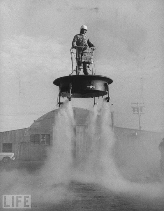 Вот вам предок современного флайборда из 1954 года