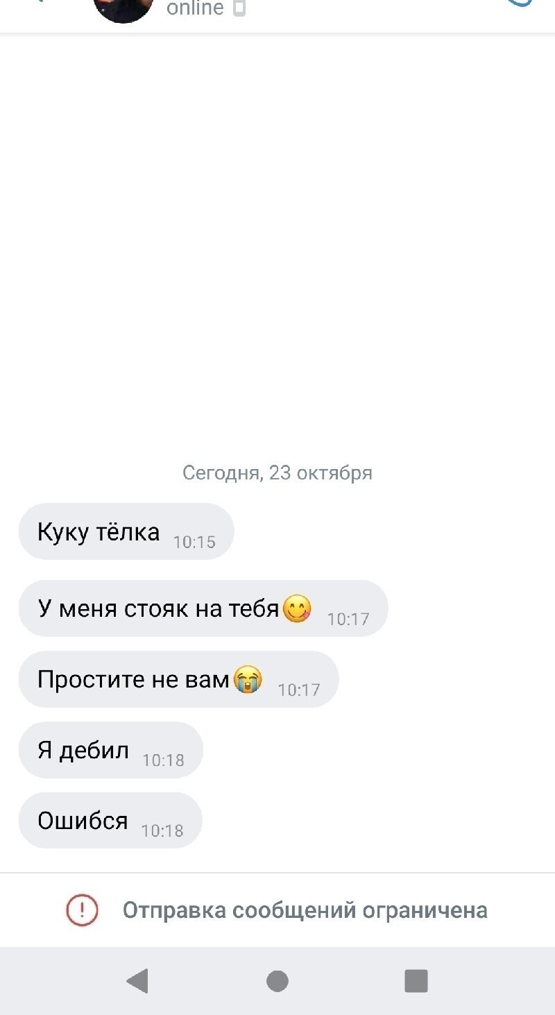 Когда у тебя открыто сразу несколько чатов, то перепутать адресата - эта пара пустяков