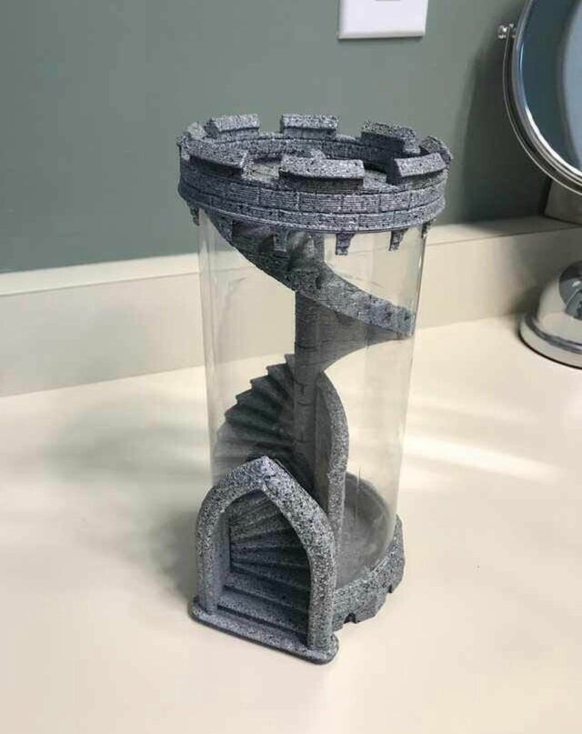 Башня для бросания кубика