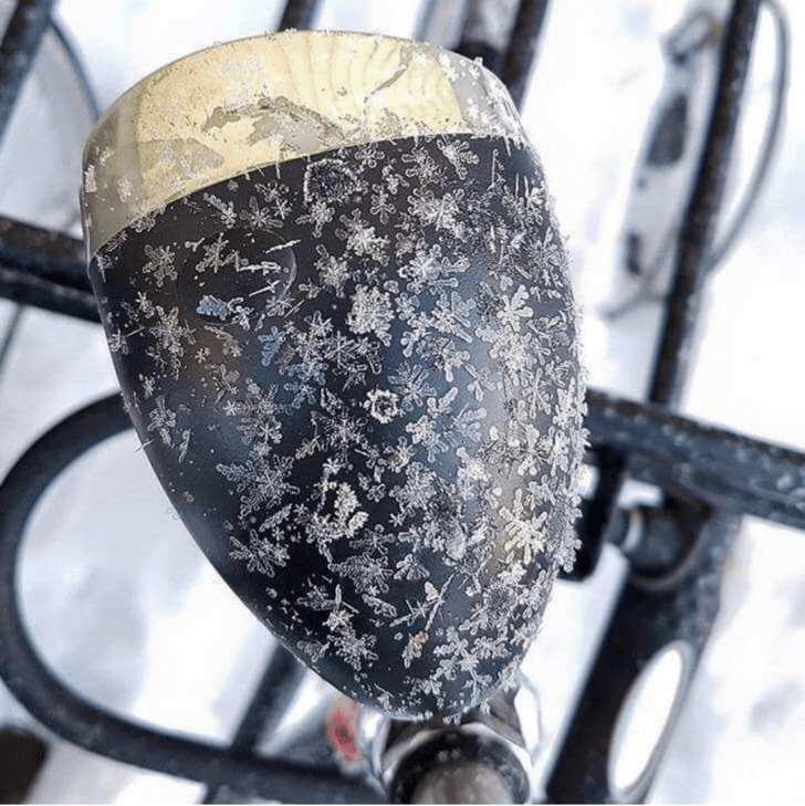Снежинки на велосипеде, Швеция