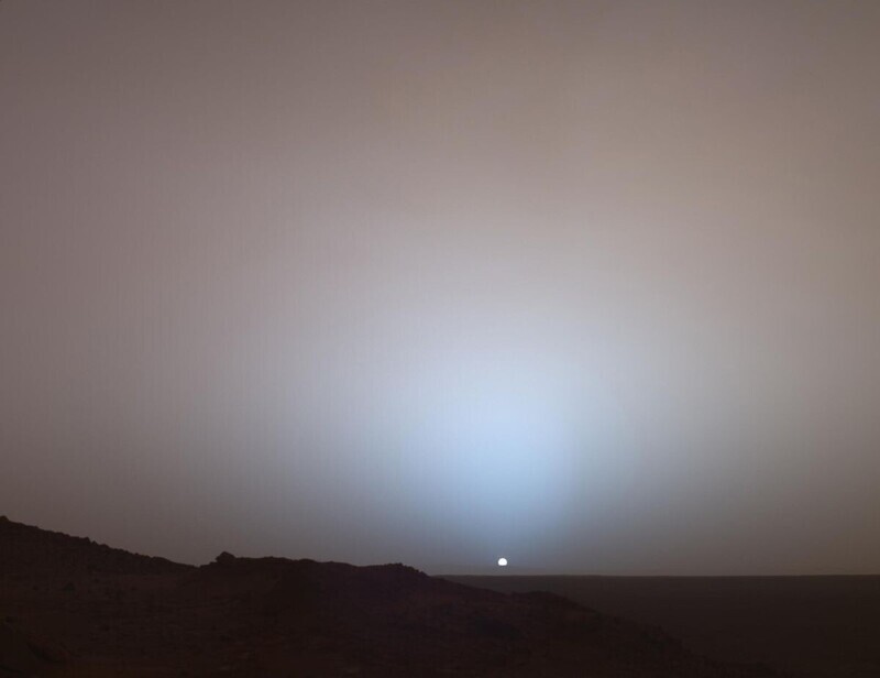 Закат с Марса