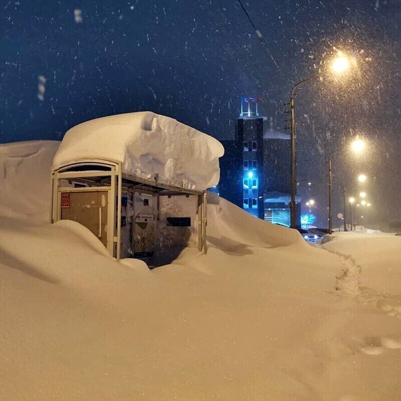 Горшочек, не вари: Норильск в снегу