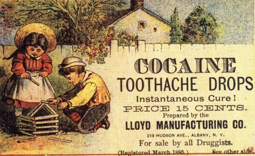 Кокаин для лечения зубной боли