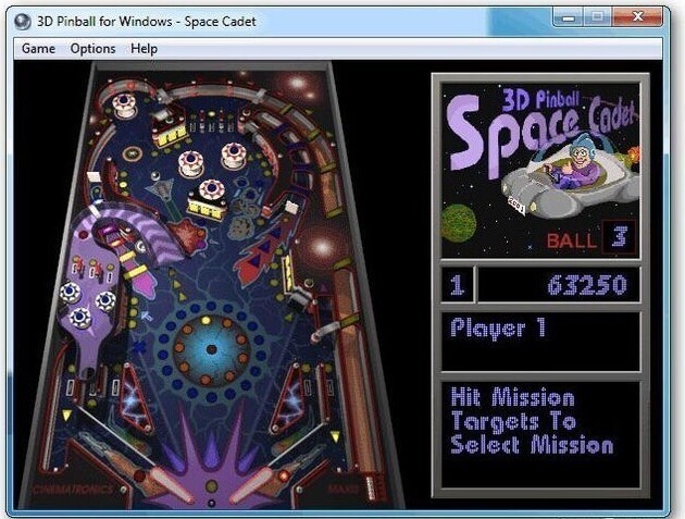 "3D Pinball для Windows - Space Cadet" выпущен в 1995 году