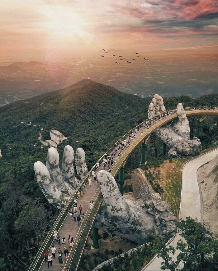 10. Золотой мост, Вьетнам