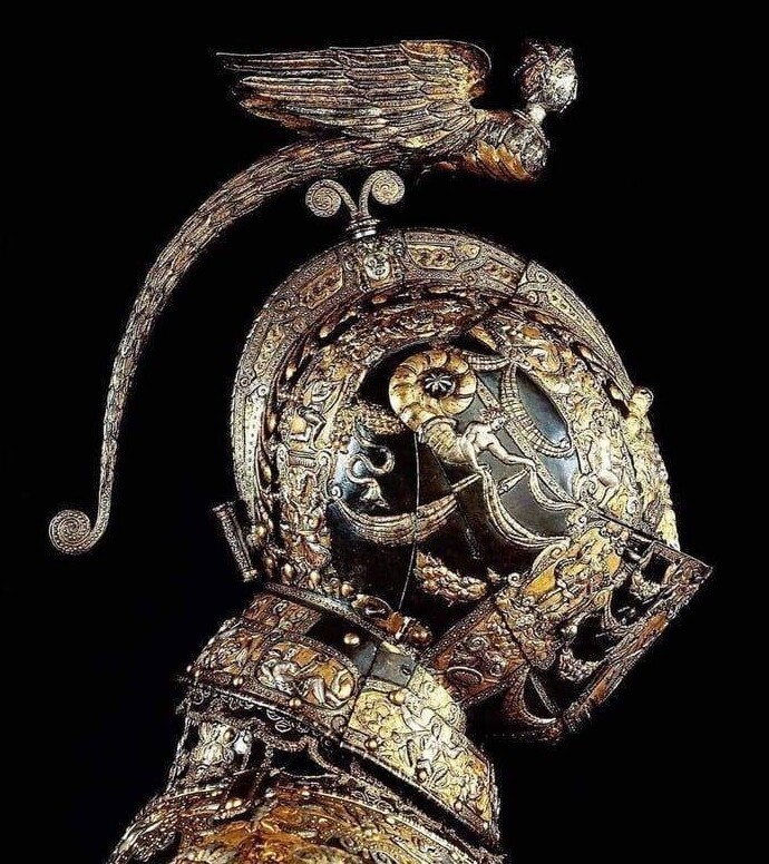 24. Шлем Фердинанда II, императора Священной Римской империи, 16 век