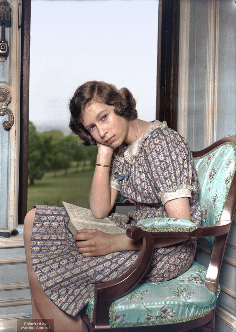 Принцесса Елизавета, будущая Елизавета II, июнь 1940 года