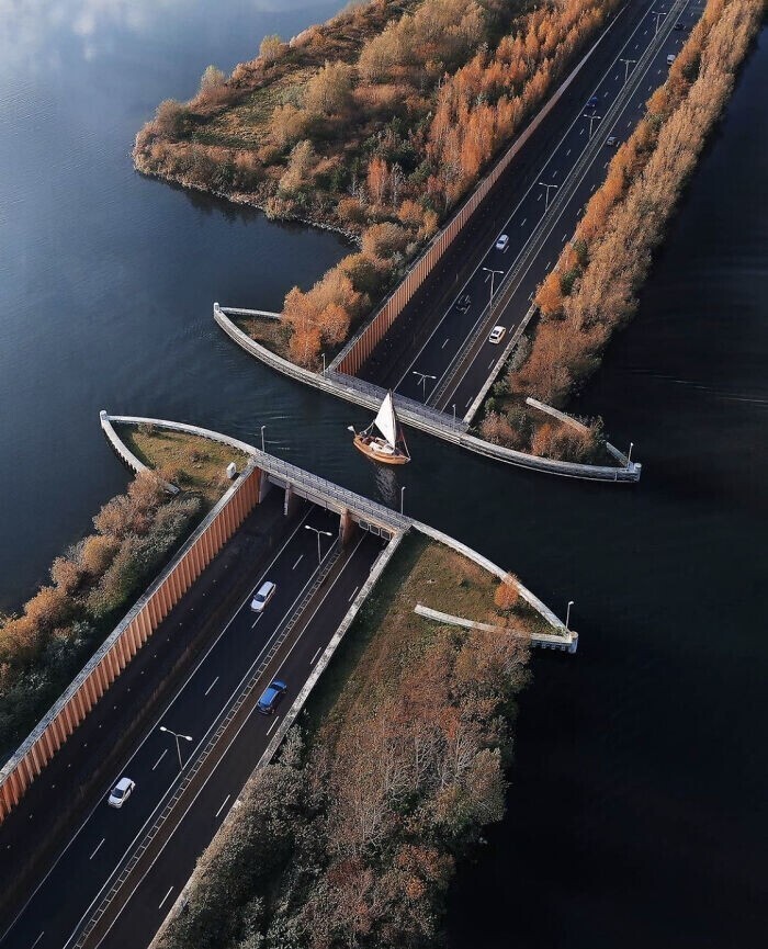 2. Акведук Велювемер, Нидерланды