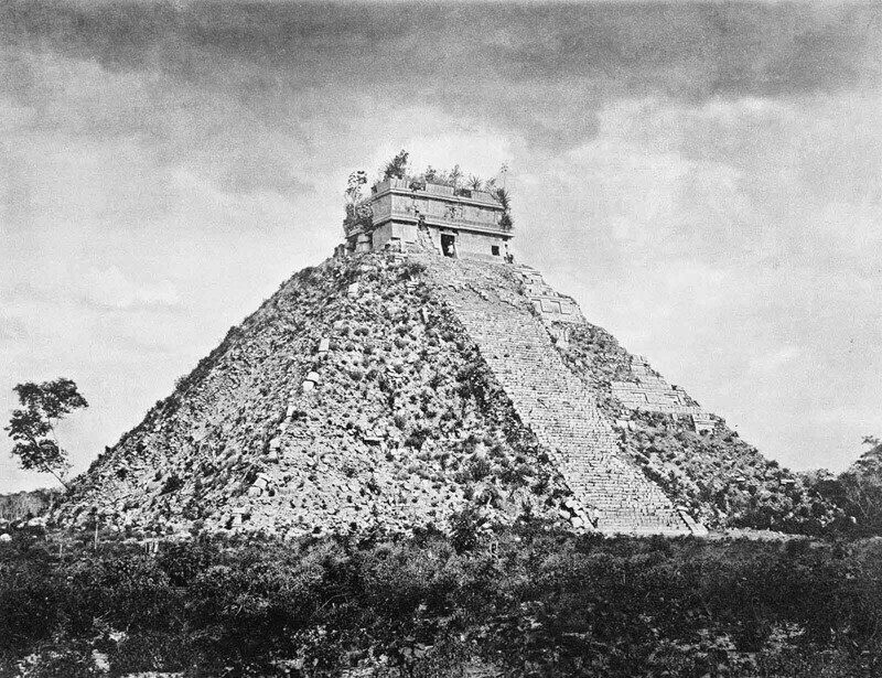 Храм в Чичен-Ице, 1900 г.
