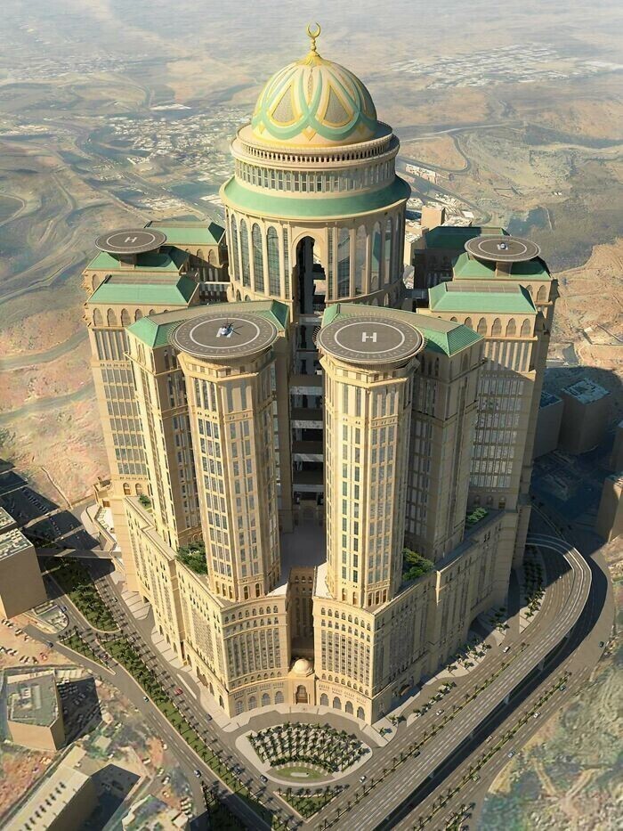 Самый большой отель в мире с более чем 10 000 номеров сейчас строится в Саудовской Аравии